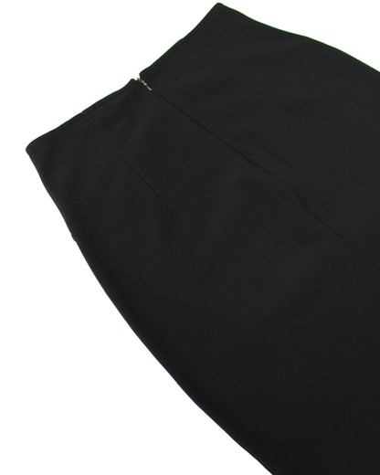 Black High-Waisted Skirt - Repurpus Vintage