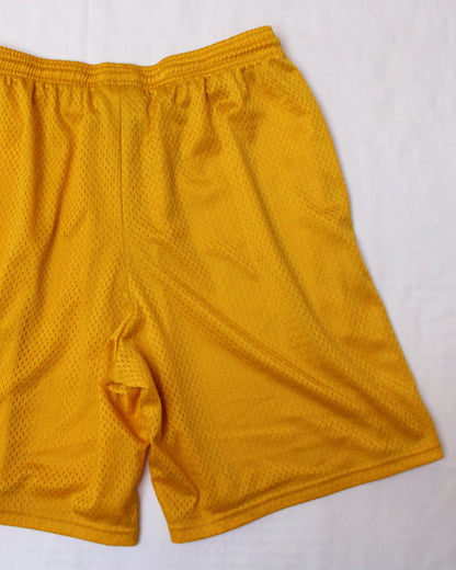 Yellow Champion Basketball Shorts - Repurpus Vintage