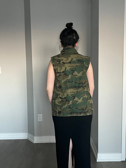 Green Army Vest